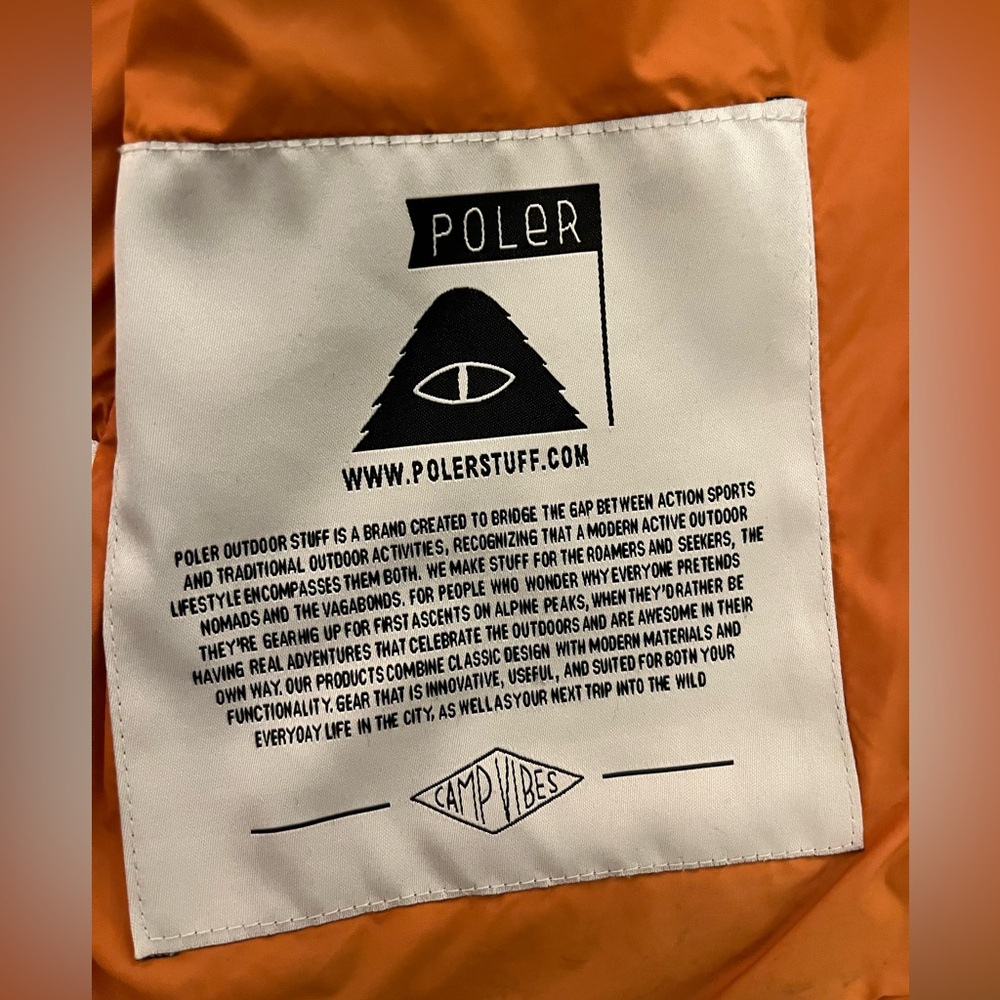 Poler Outdoor Stuff Green Jacket Small - image 6